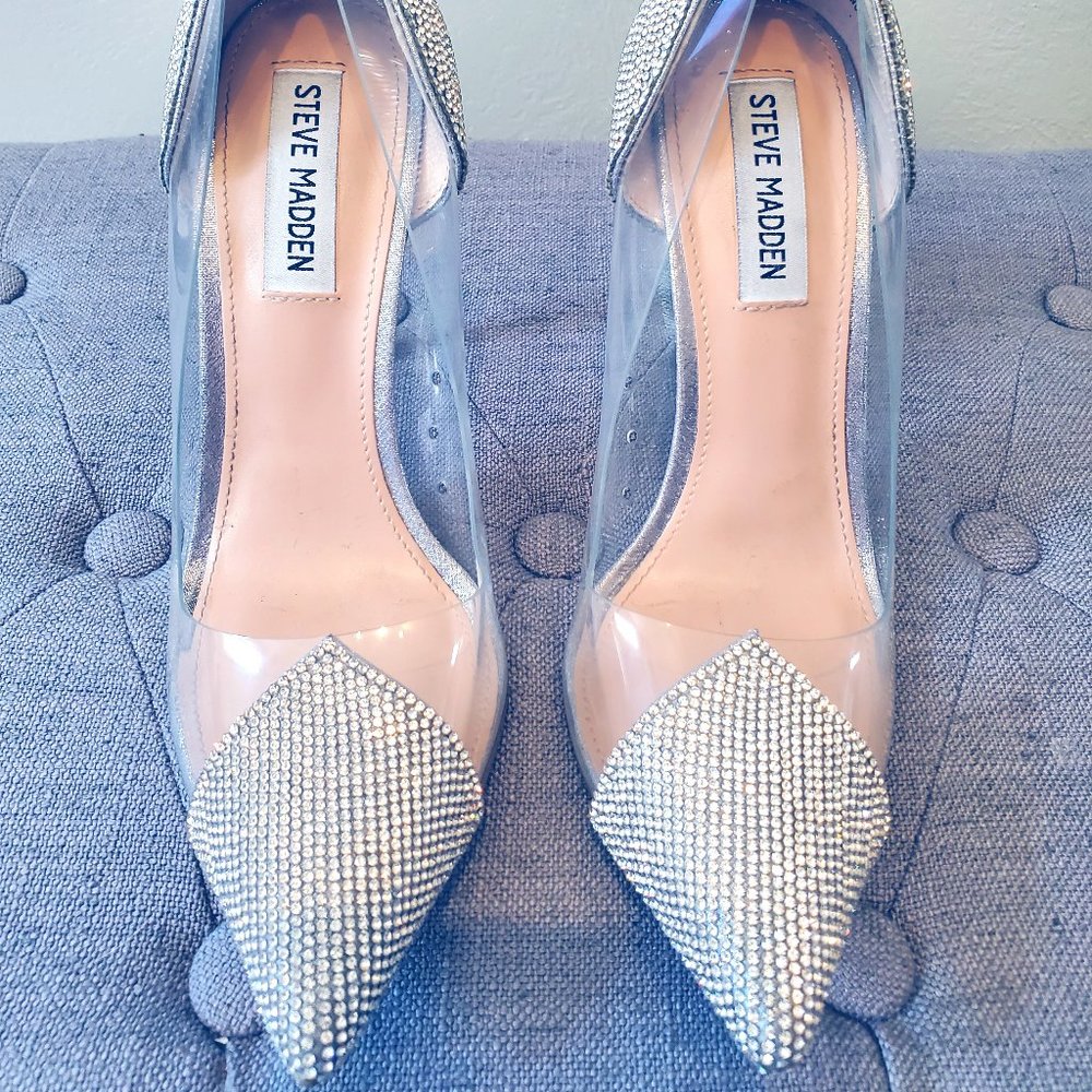 Pointed Toe Steve Madden Rhinestone Stilettos